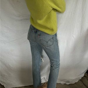 Levi’s 501 distressed jeans 25